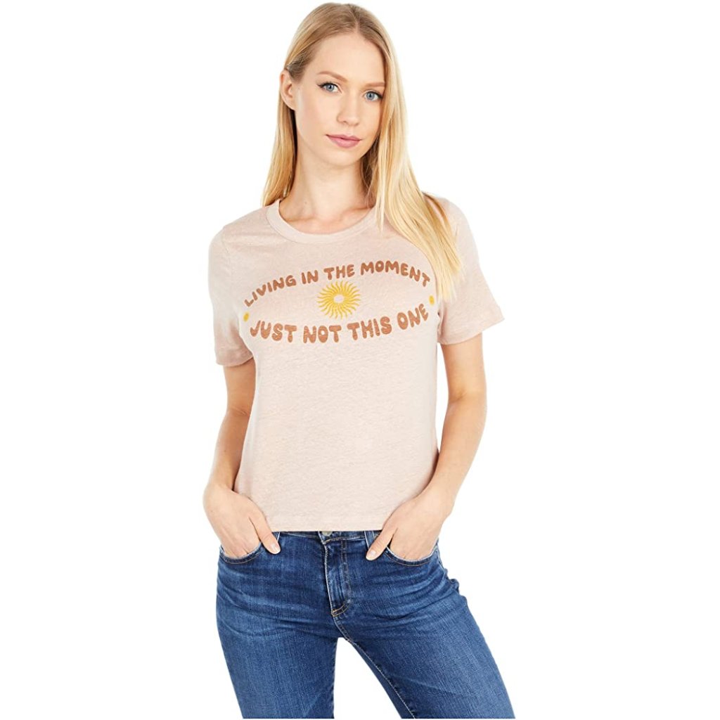 Nwt 62 Chaser Brand Living In The Moment Shirt